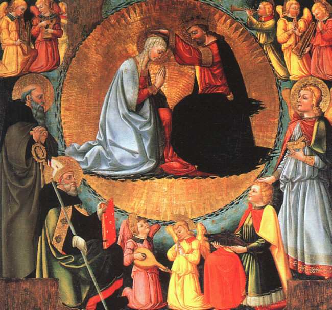 The Coronation of the Virgin  vhgf